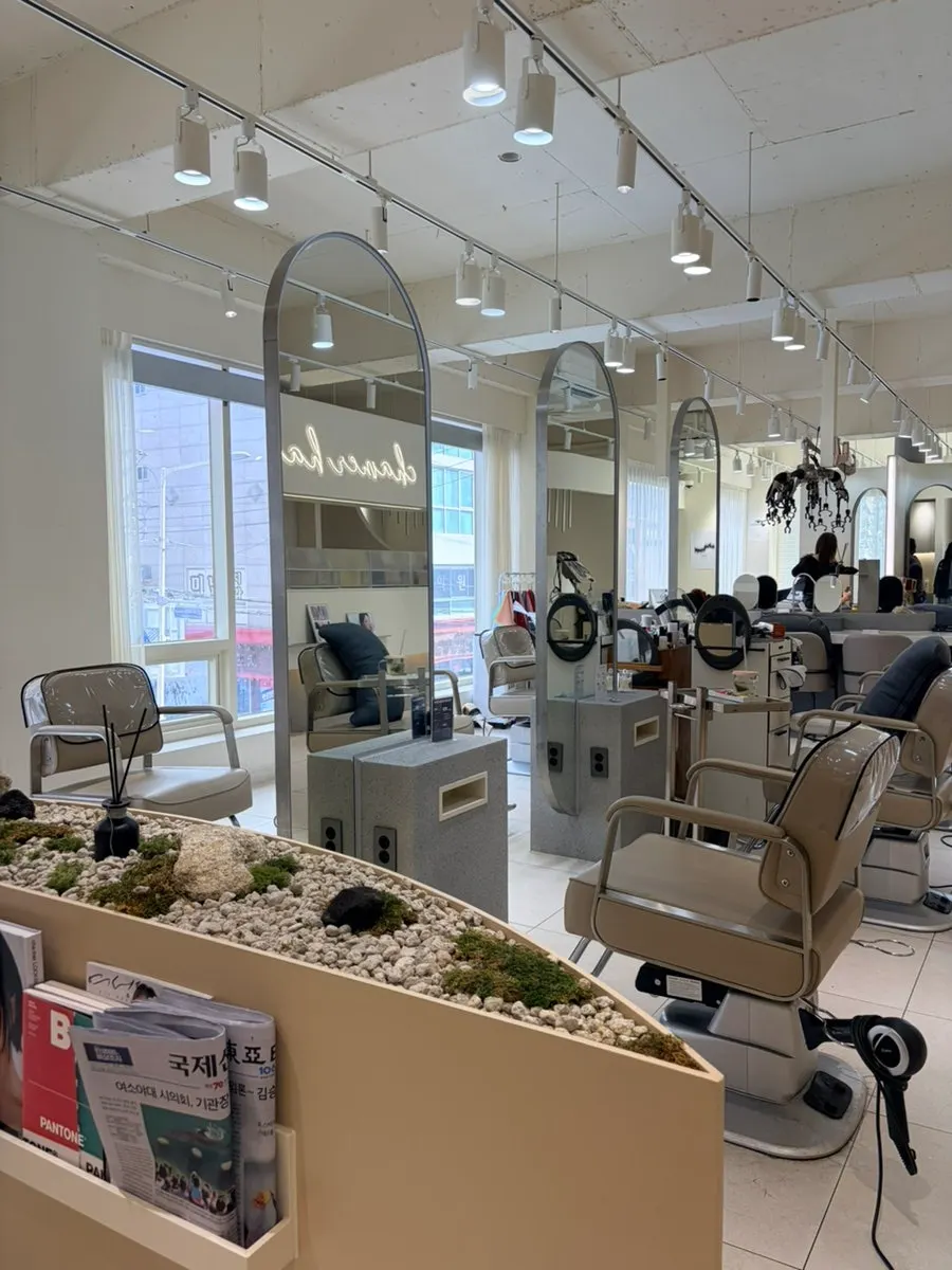 Chamer's treatment area and mirror