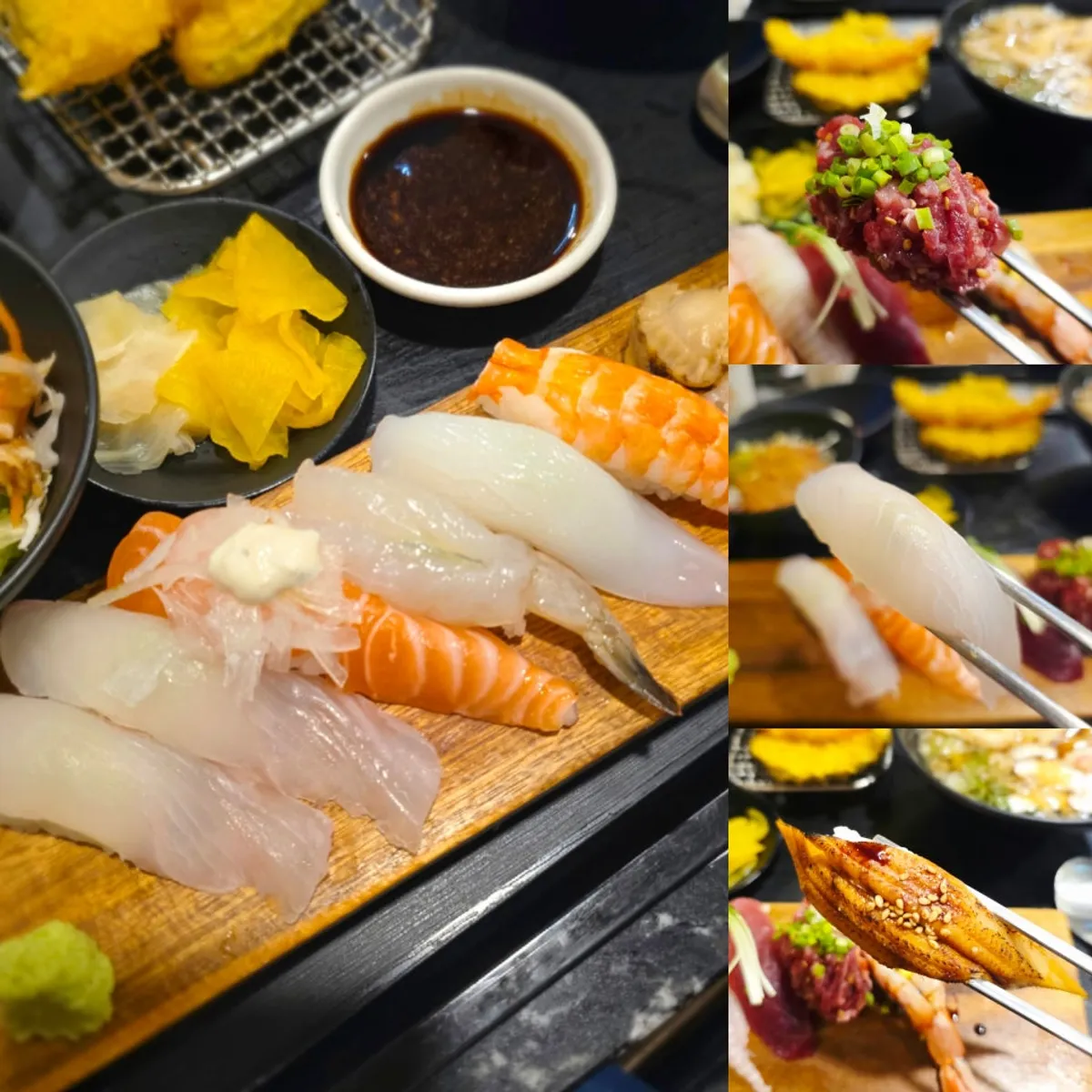Featured combo set at Moshi Moshi Sushi, Lotte Department Store Dongnae Branch
