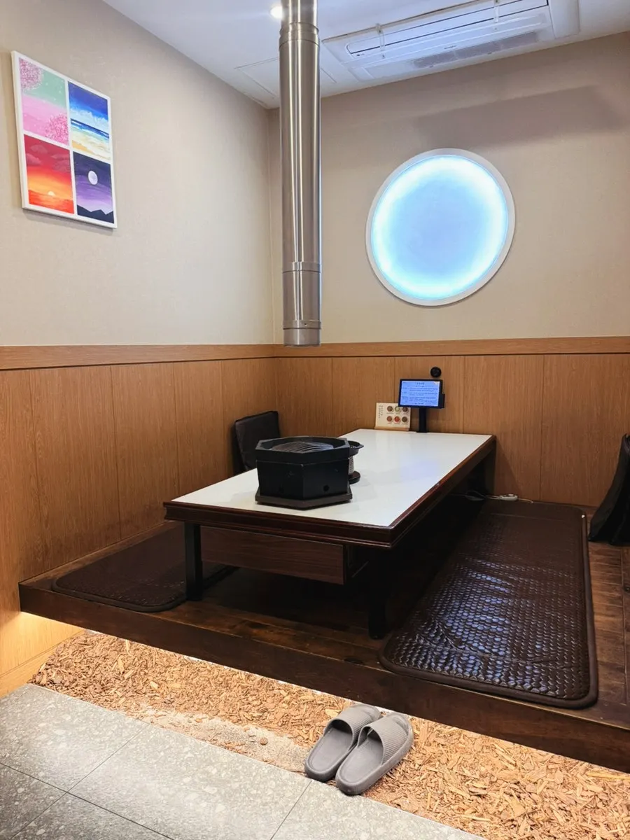 Interior design details of Sanseong Meat Shop