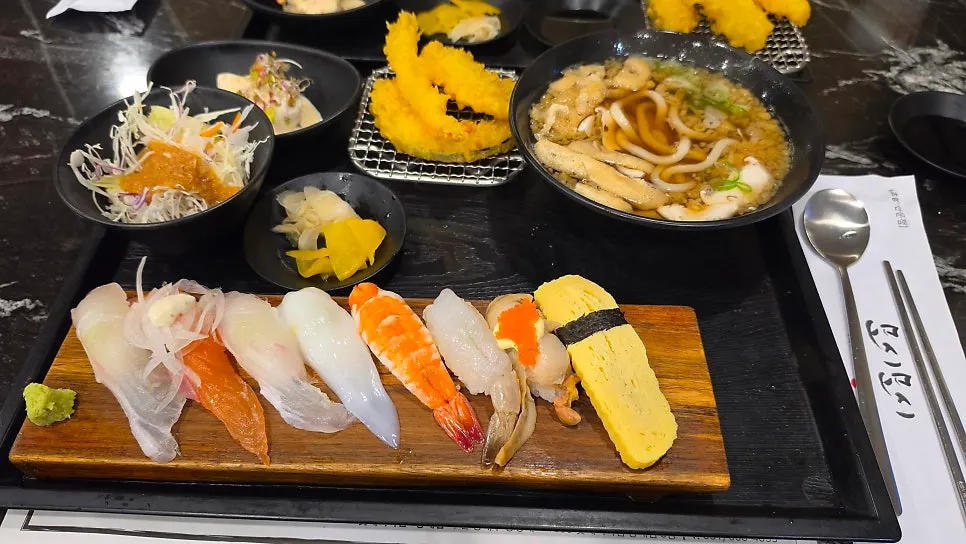 Recommended sushi meal out with a baby