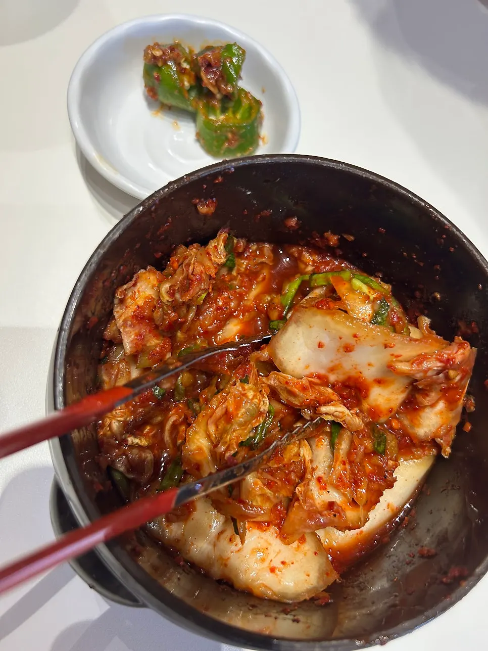 영수증 리뷰 이벤트로 받은 오징어미나리무침