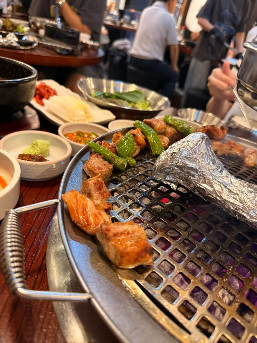Meat dipped in melchorim sauce
