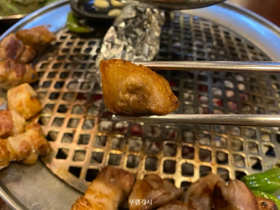 호일에 감싸 구운 새송이버섯