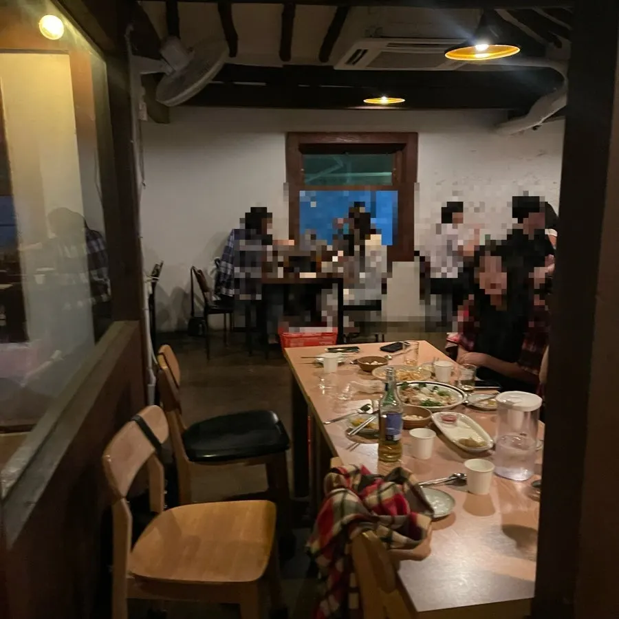 상봉 동성로 대기석과 야장 자리