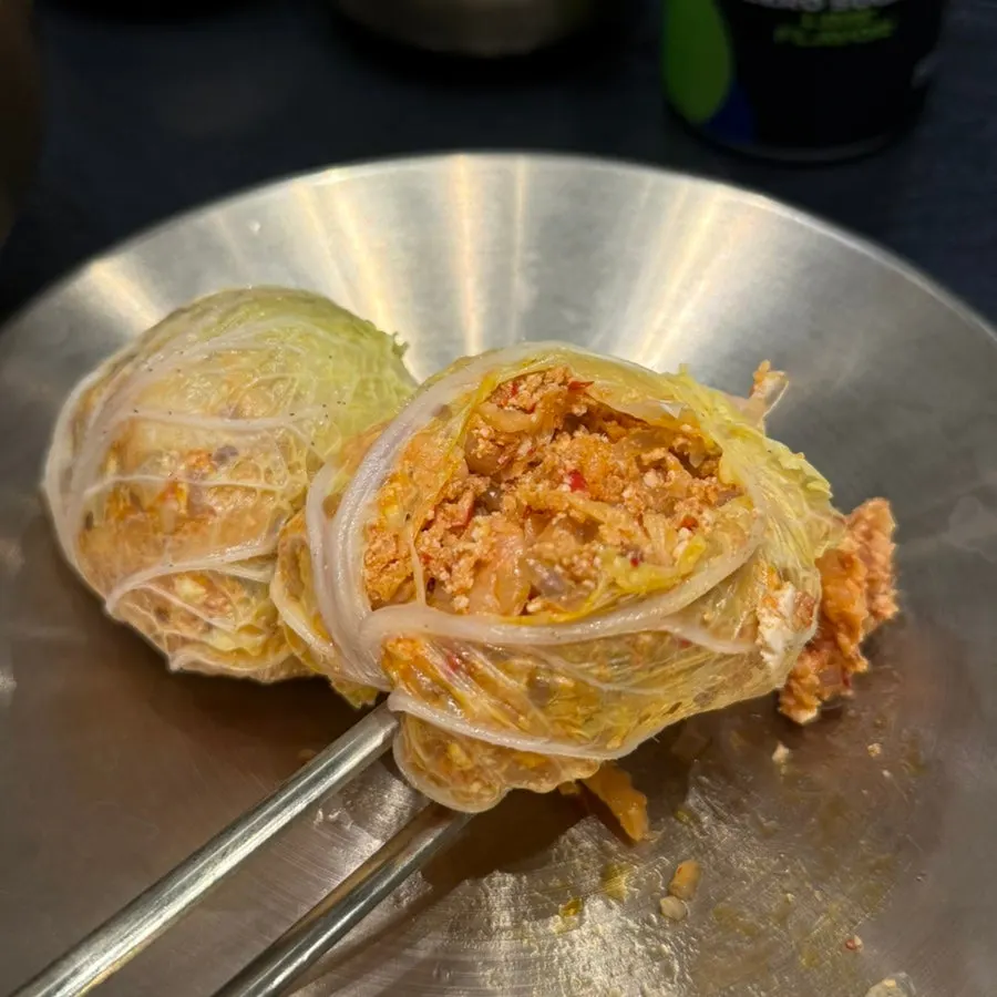 약곰탕세트에 포함된 만두