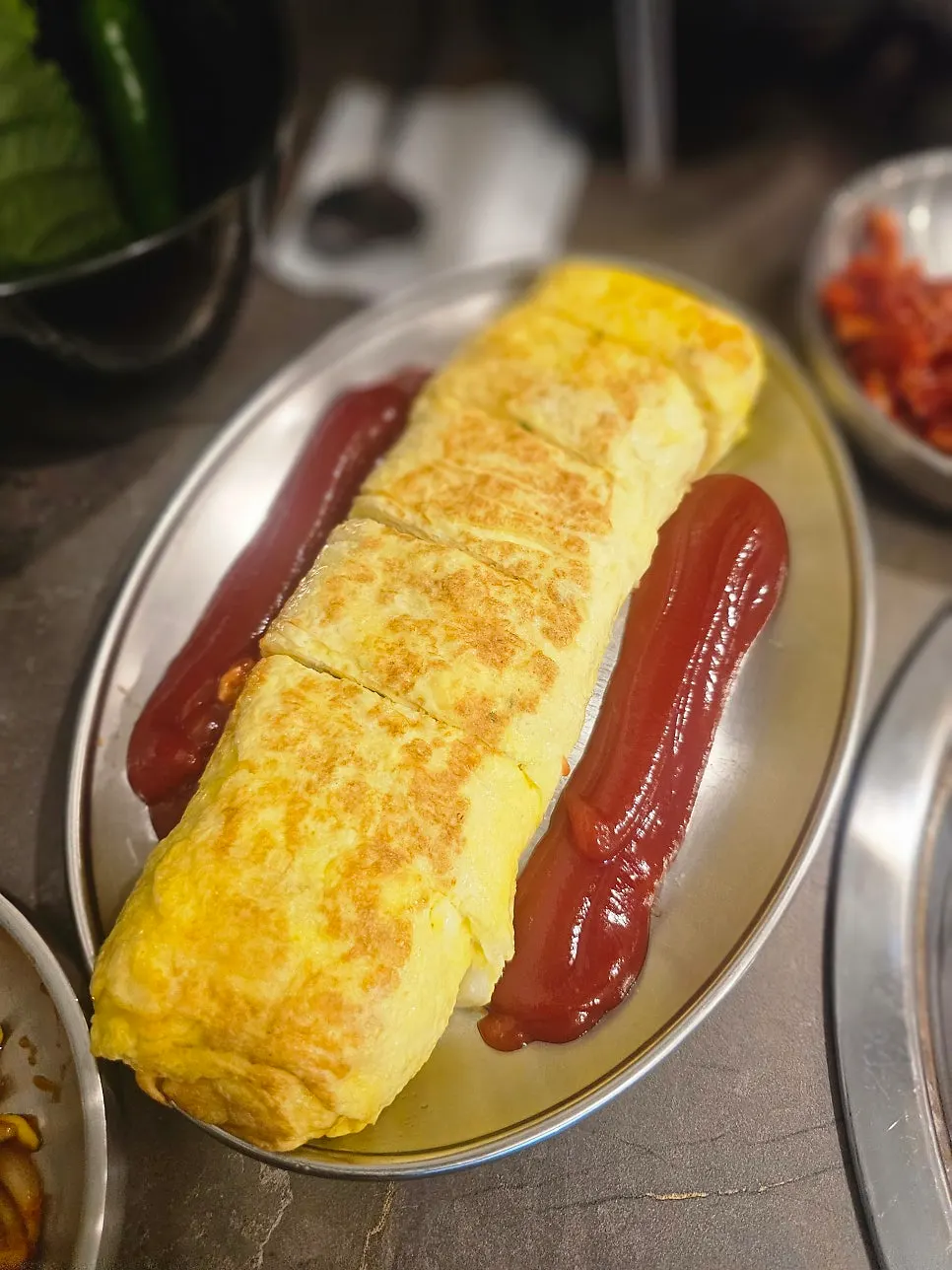 Imagen de la tortilla de huevo incluida en el set de duruchigi