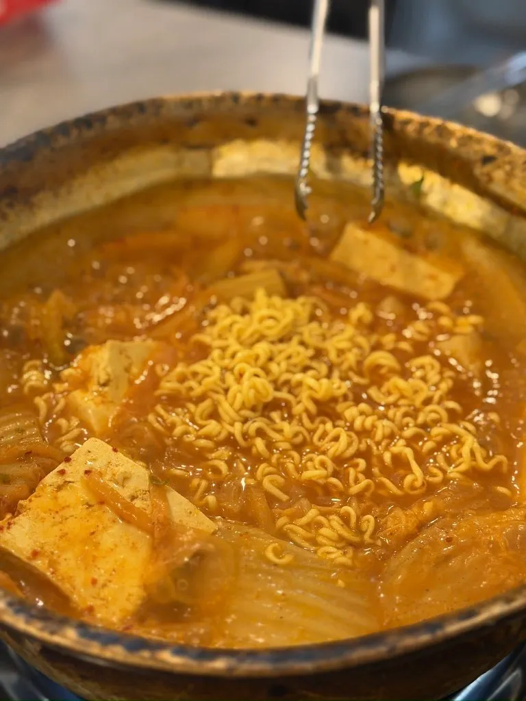 김치찌개에 넣어 끓이는 라면사리