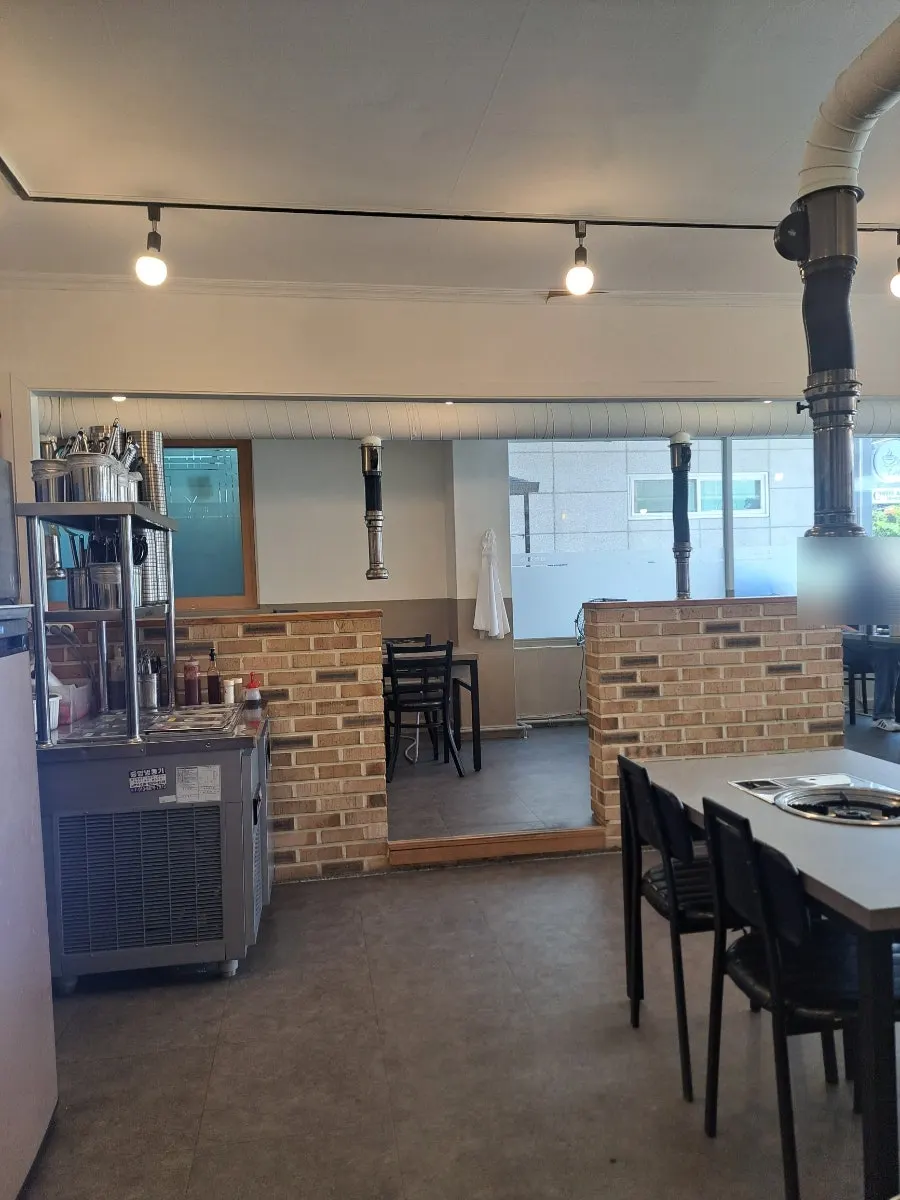 Interior view with a cozy neighborhood-restaurant feel