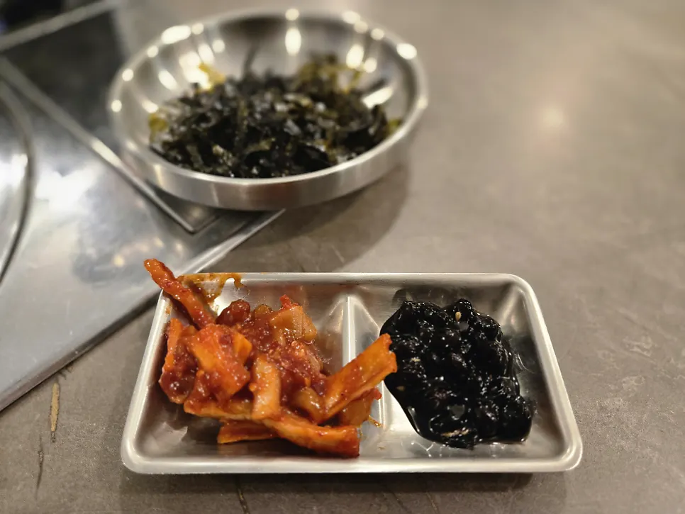 삼겹김치찜 세트 상차림