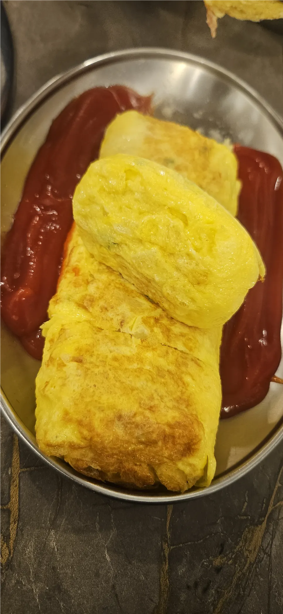 두툼한 물 안 넣은 계란말이