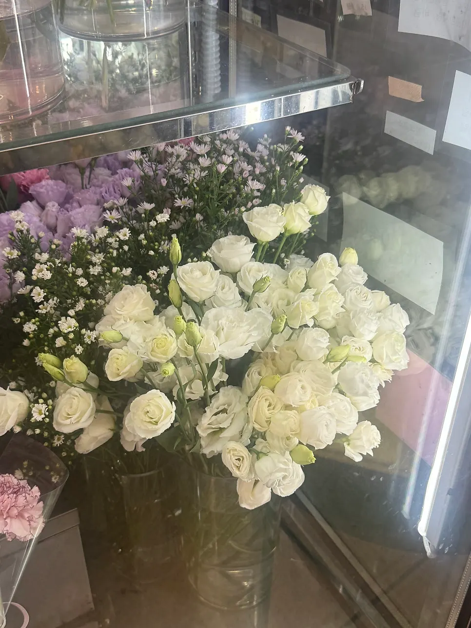 Reserved bouquet available through self-service pickup