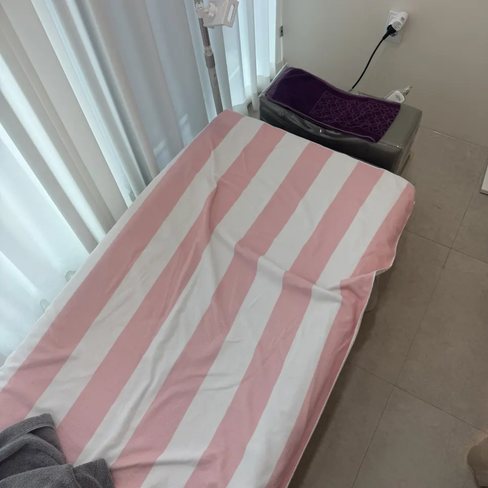 스펠톤 관리를 받는 모습
