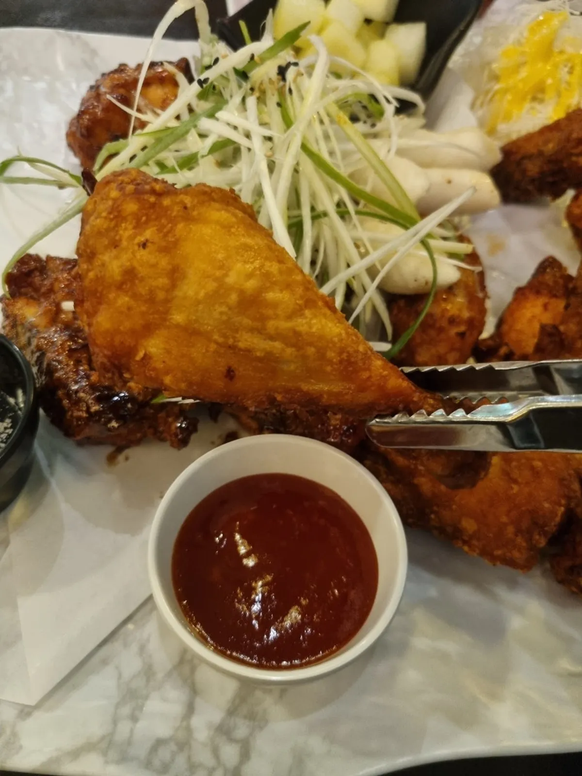 Fix Chicken Ganpama half-and-half chicken