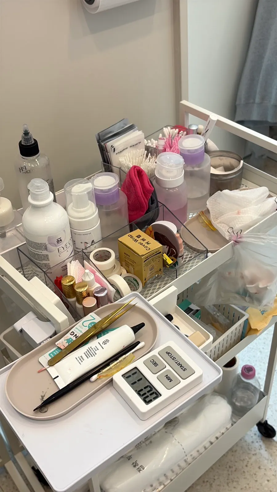 Cleanly stored treatment products