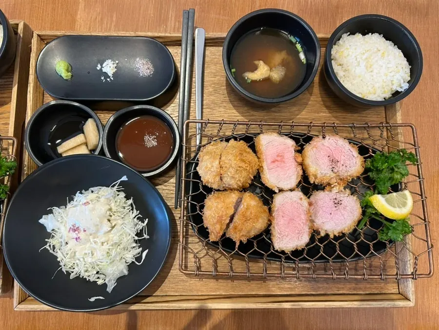 Kkot Gatsu signature tenderloin cutlet