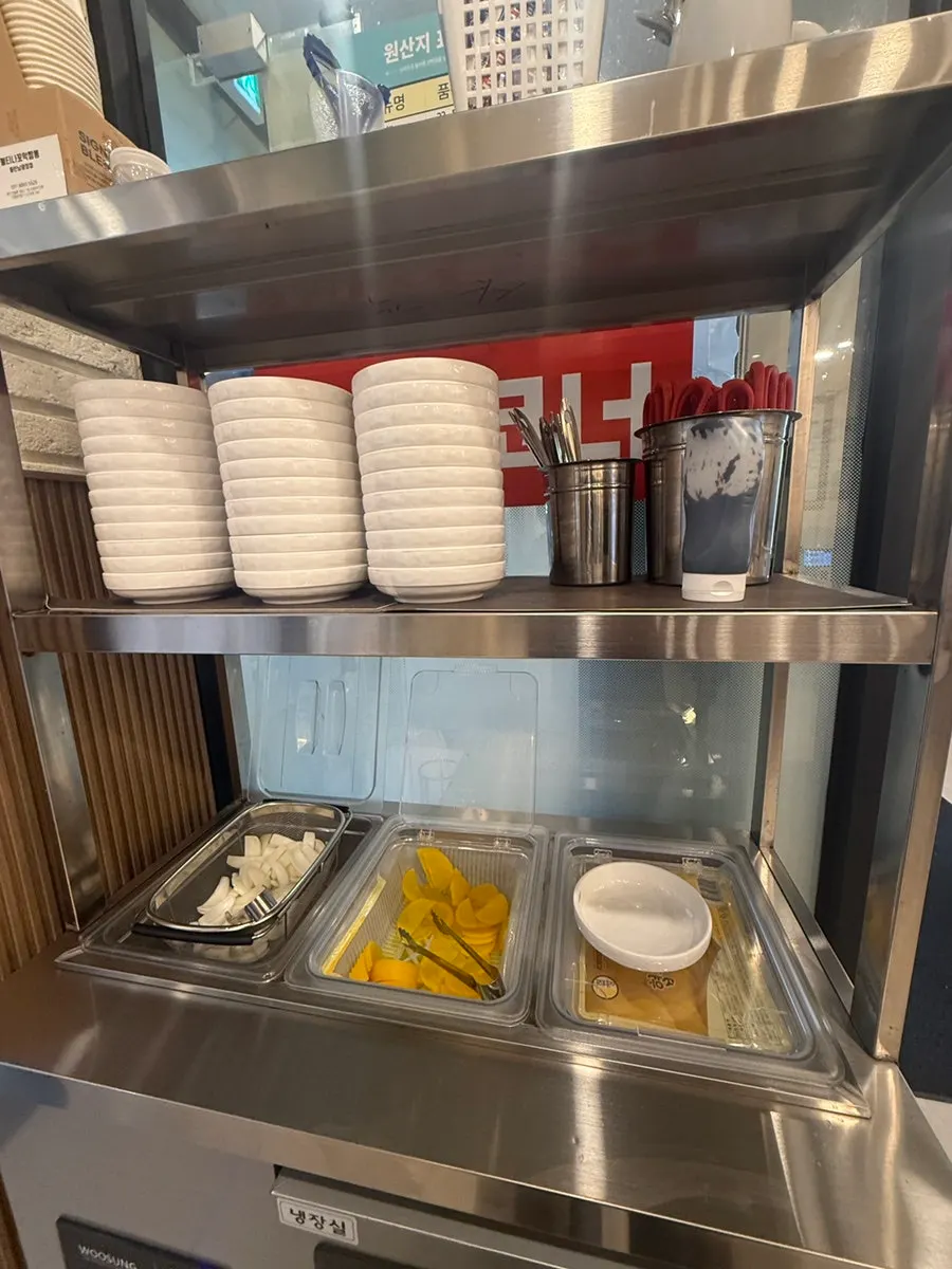 Neatly arranged tables inside the Chinese restaurant
