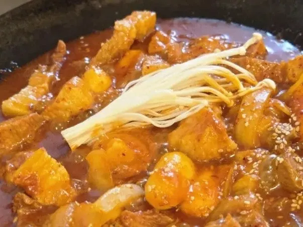 한돈 생고기 사용 안내 게시물