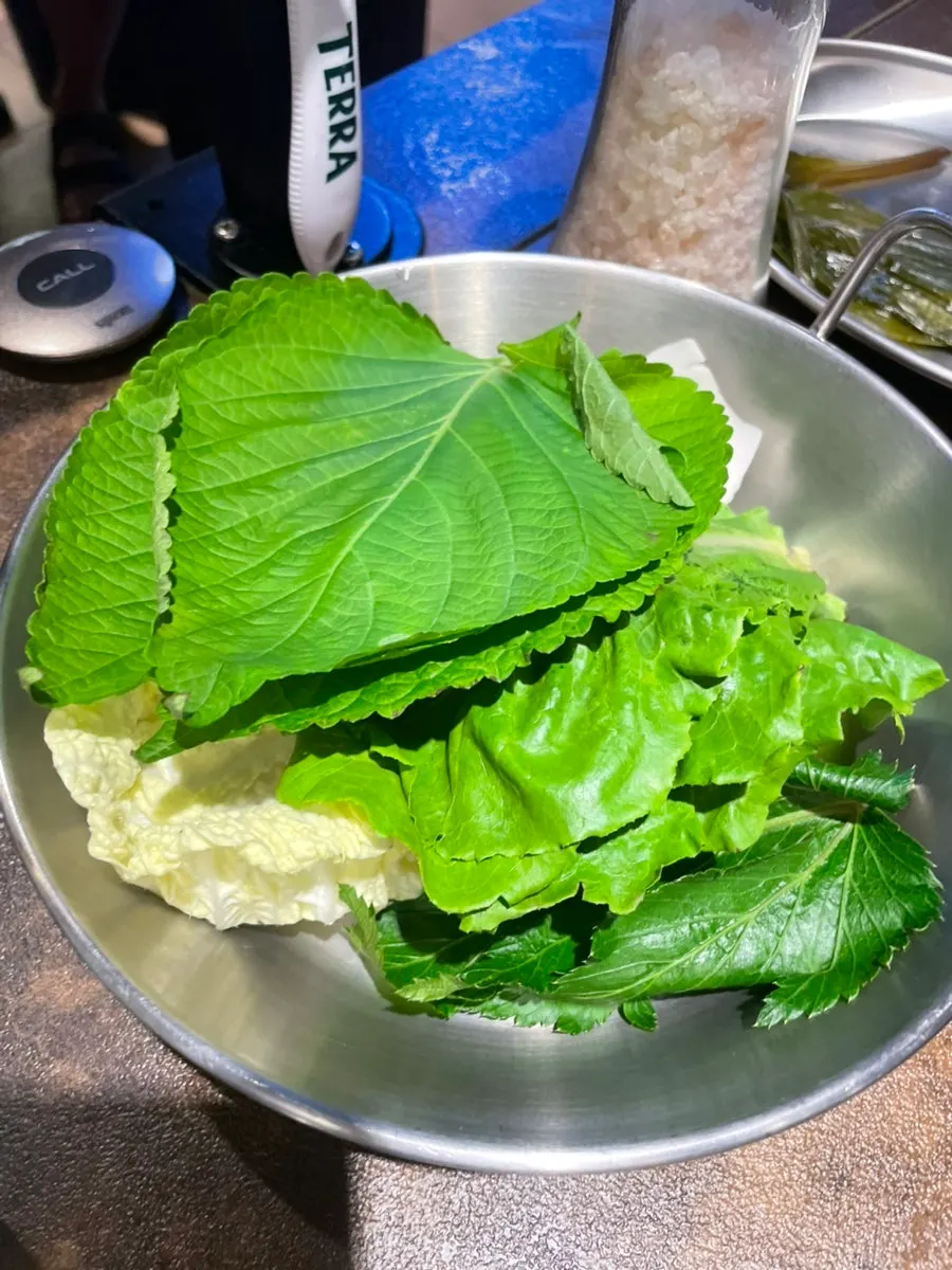 도토리묵 사발 밑반찬