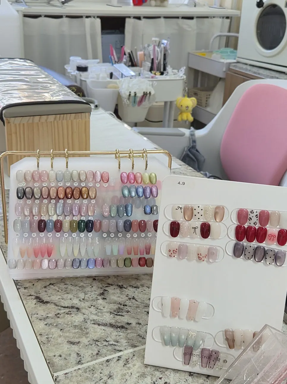 Nail designs inside Green Nail