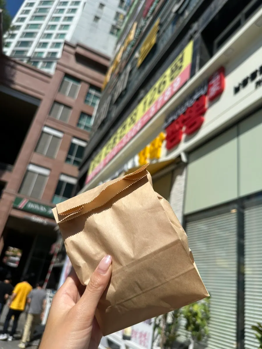 Leftover dumplings packed up for takeout