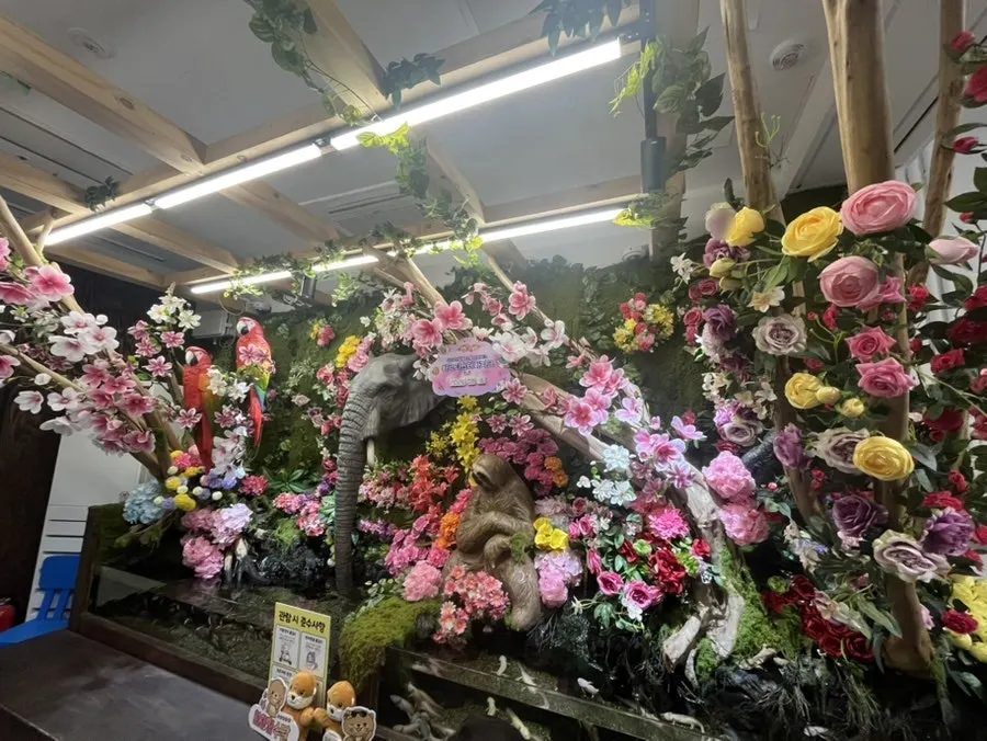 아르티스테마파크 실내 관람 공간