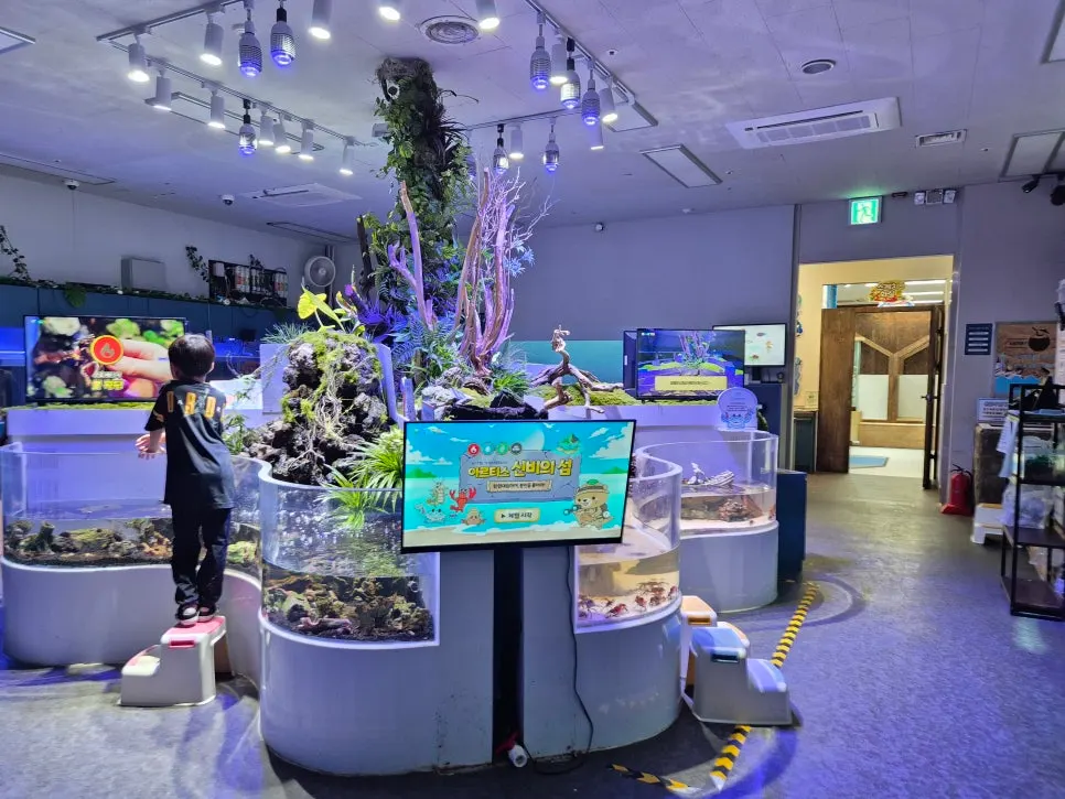 The crab catching area