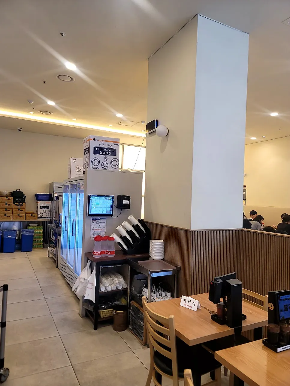 Overall view of the Bultina Kkomak Jjamppong Dongtan Namgwangjang Branch dining hall