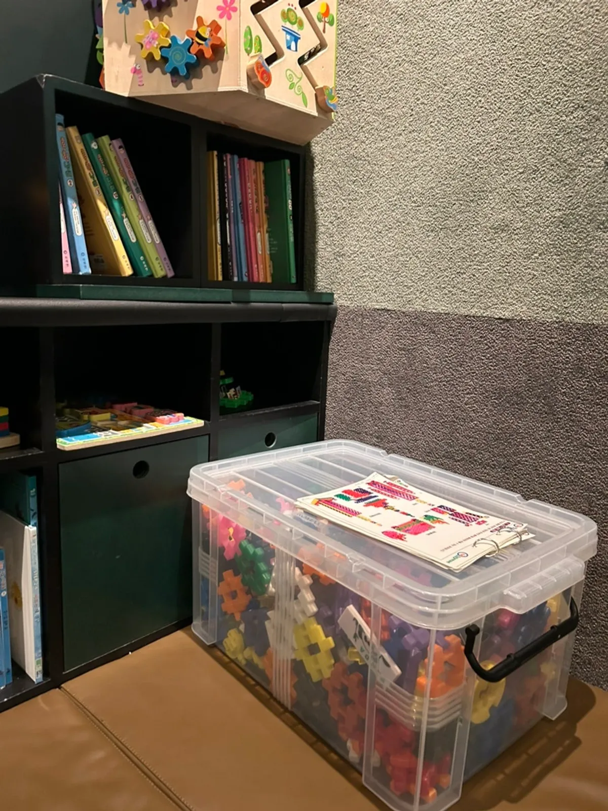 Overview of the kids room at Juno Hair Dongtan Solbitnaru Branch
