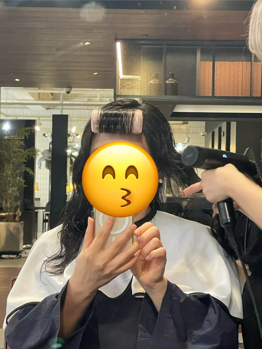 릿지를 잡아주는 손질법 시연 장면