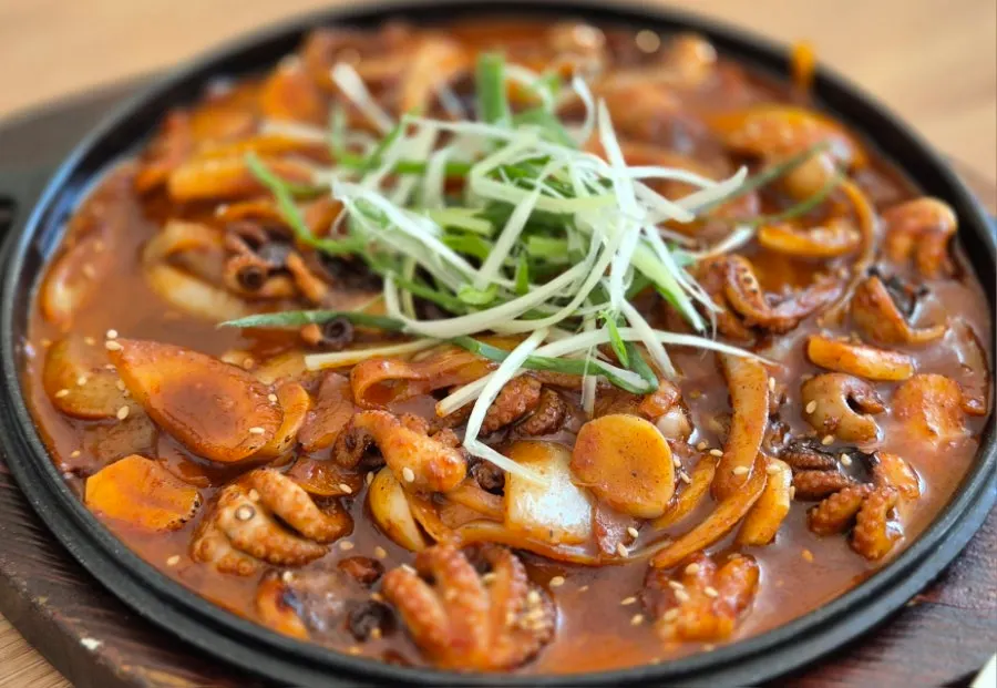 쭈꾸미 양념에 칼국수면 비비는 팁 안내