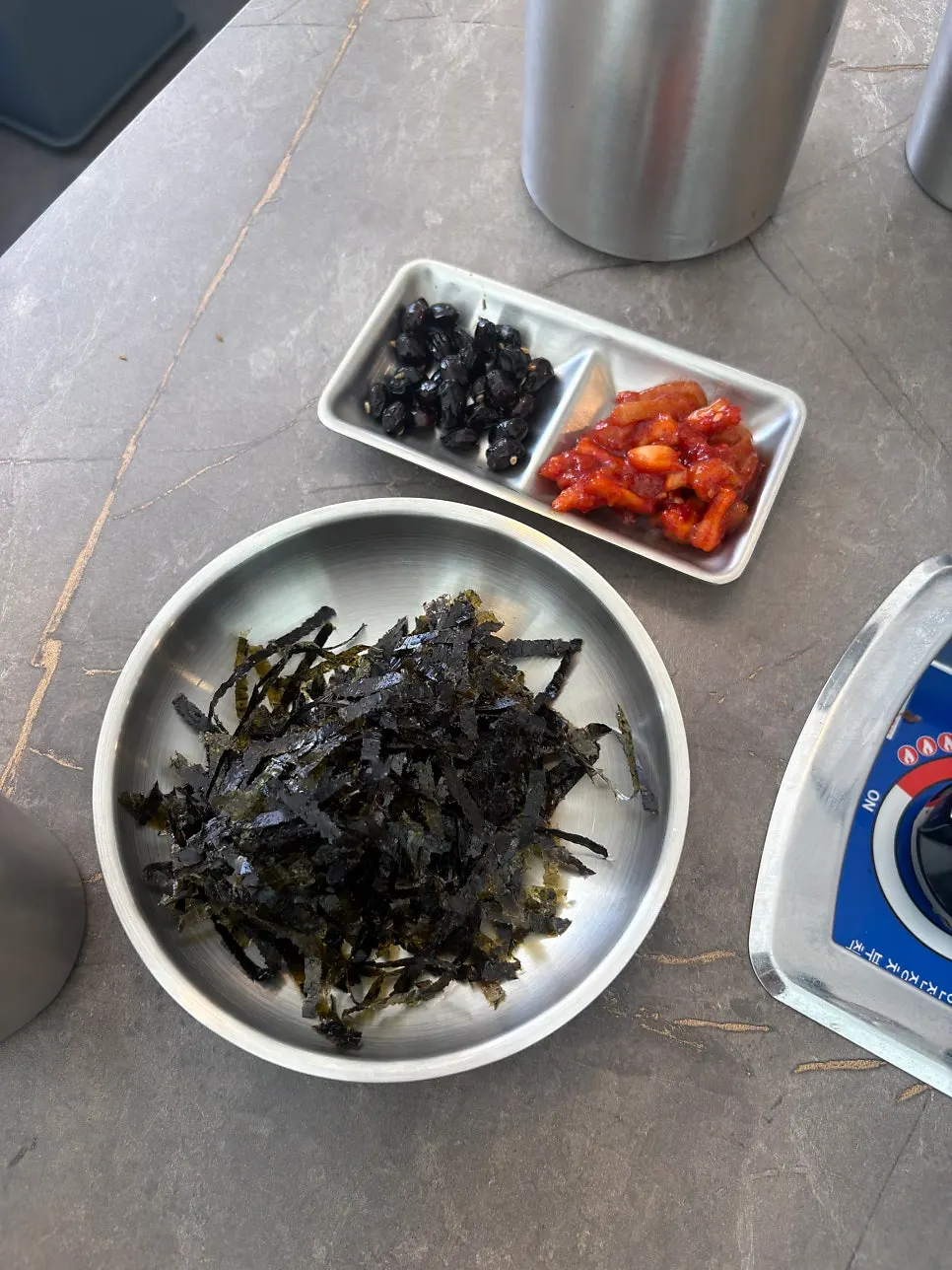김치찌개와 계란말이 세트