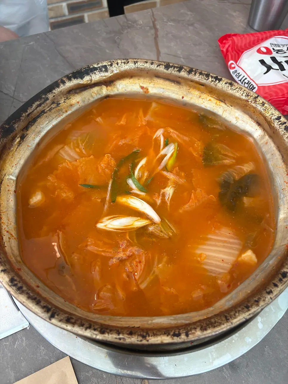 김과 오징어젓갈 밑반찬