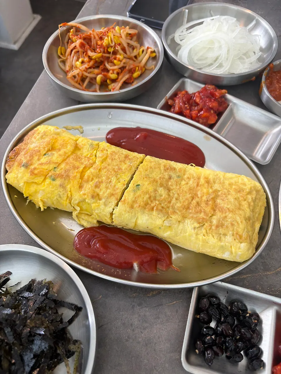 셀프바 추가 반찬