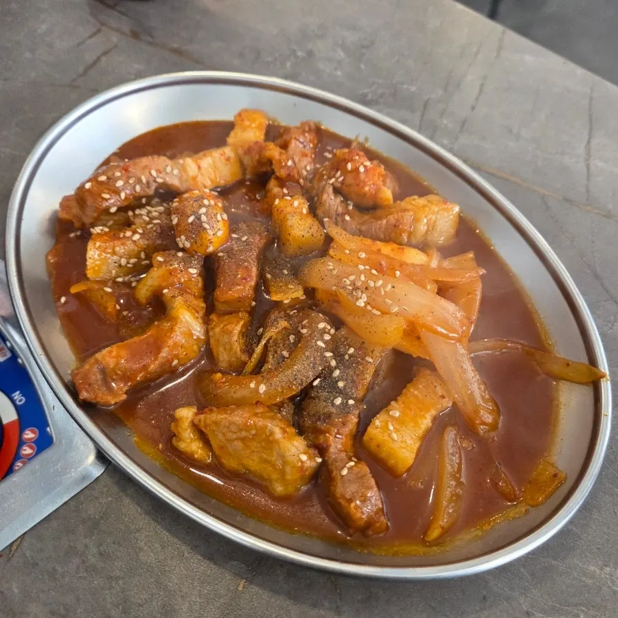 Mul naengmyeon ordered last