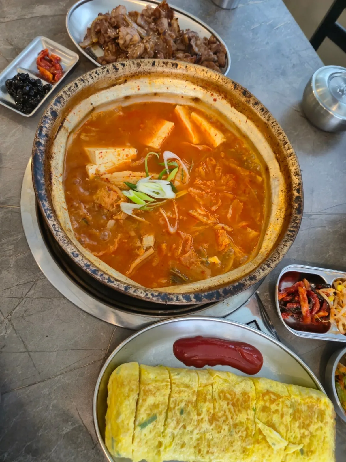 Plate of the side soy bulgogi