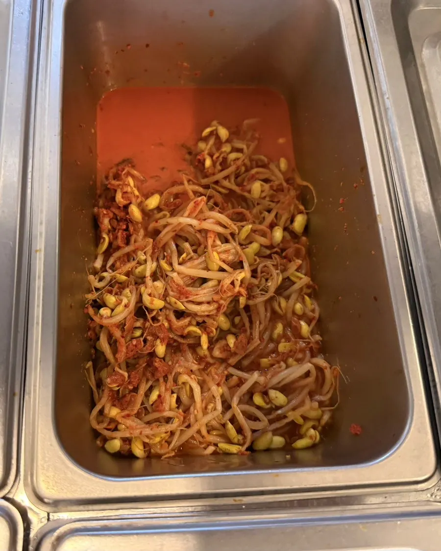 한식 식당 셀프바 반찬