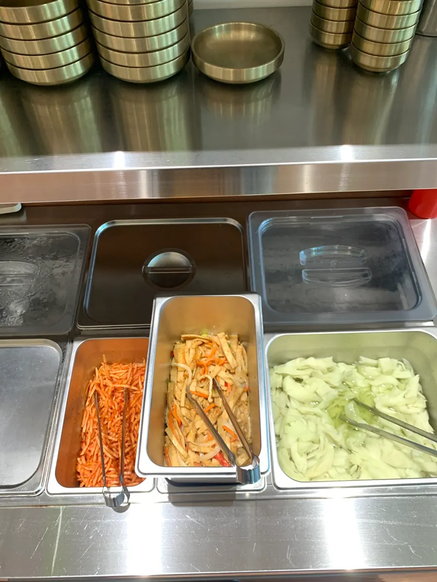 냉면가준 밑반찬 리필존