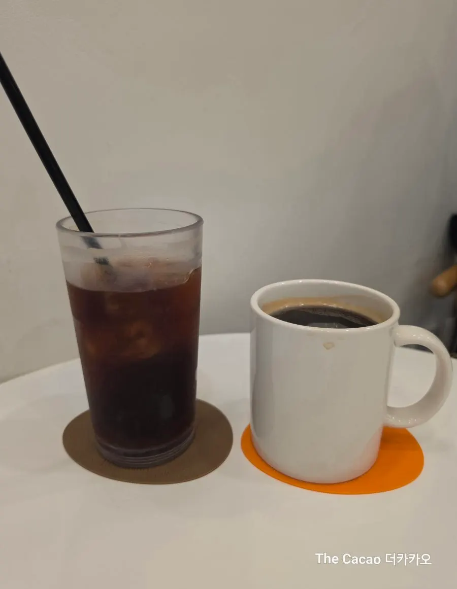 Coffee from Truvie Cafe enjoyed after the meal