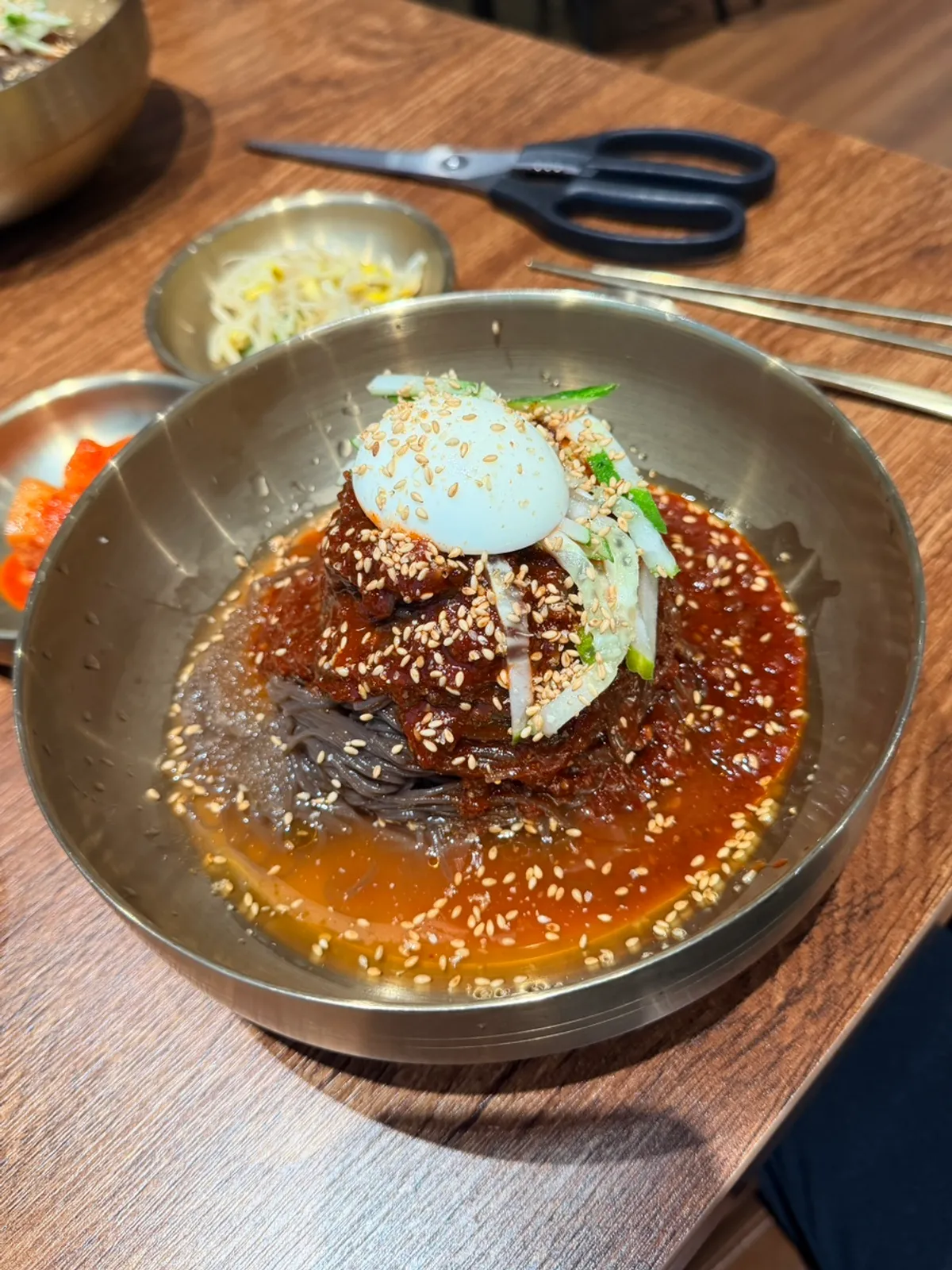냉면가준 동탄점 물냉면과 양념장