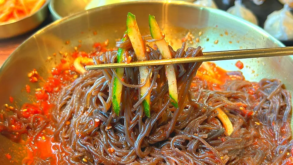 Spicy seasoning sauce served separately on the side