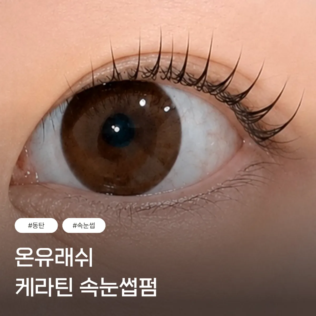Featured photo from a visit to Onyu Lash for a lash lift in Dongtan