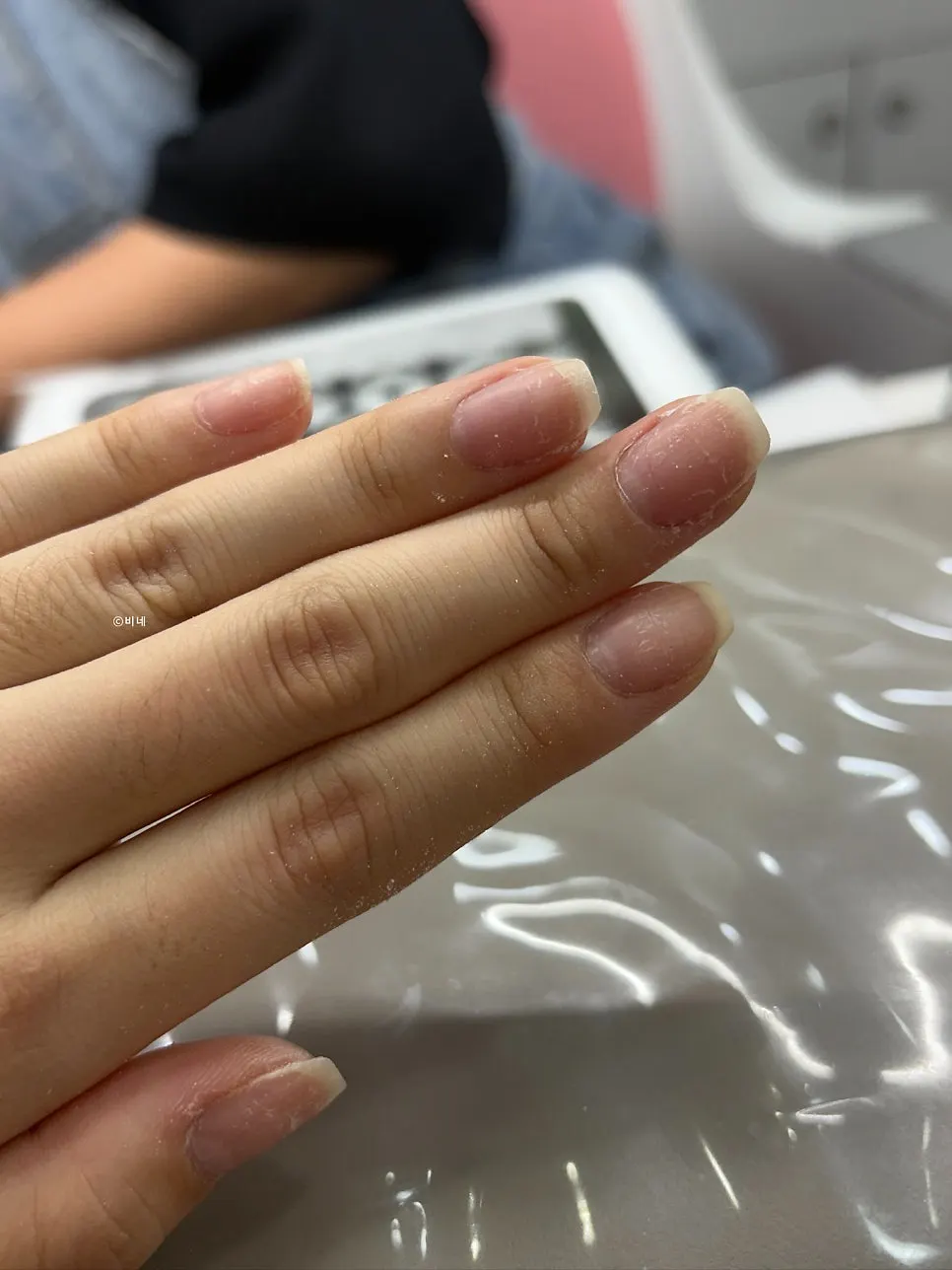 Cuticle care before the magnetic nail appointment