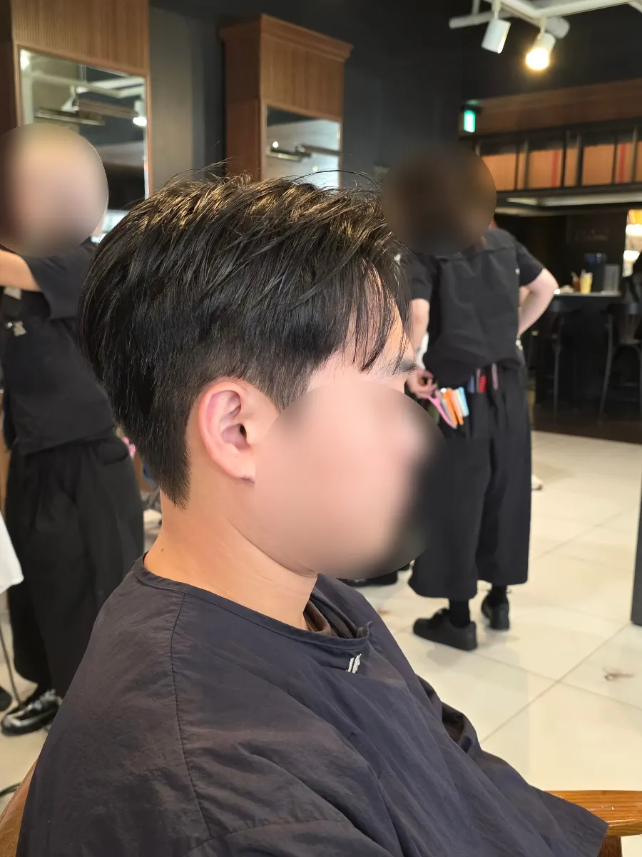 Finished neat filler perm