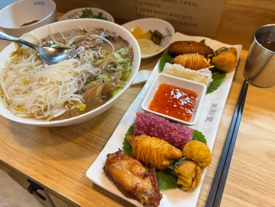 Mibundang assorted side dish selection