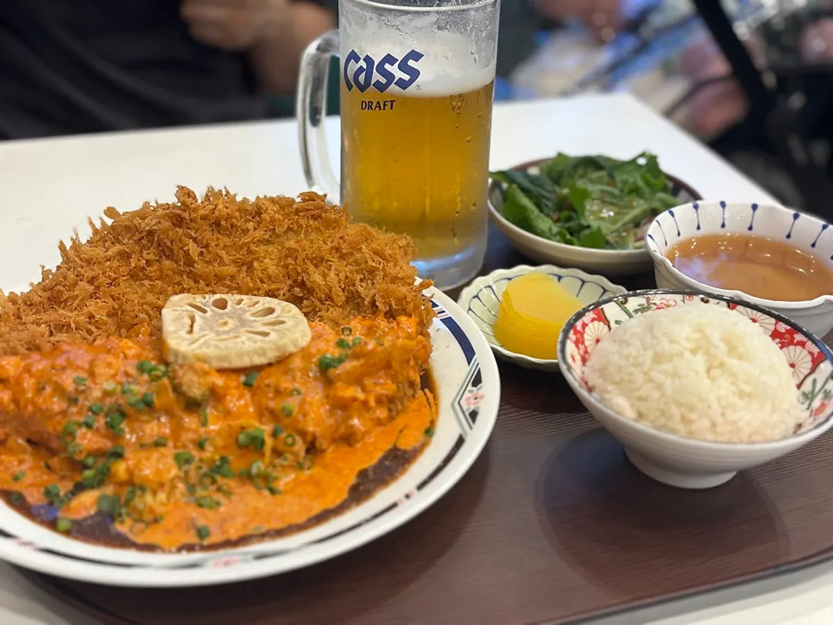 Entrance of Insaeng Donkatsu in Dongtan Mokdong