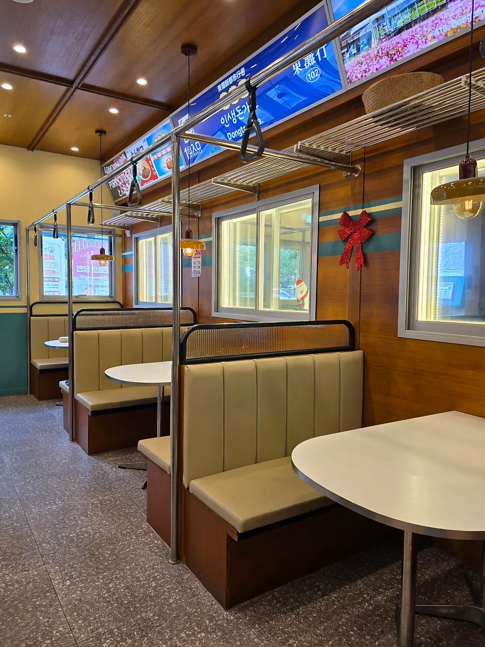 Interior with Japanese retro-style props