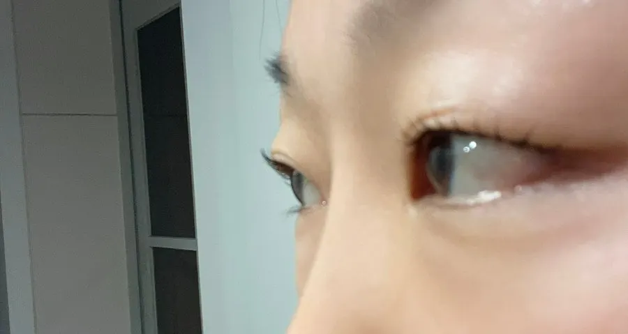 속눈썹펌 후 눈매 변화