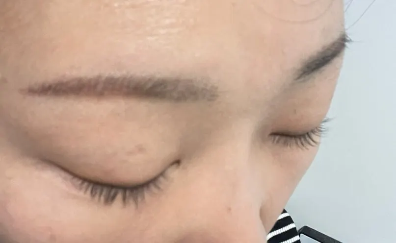 온유래쉬 속눈썹펌 마무리