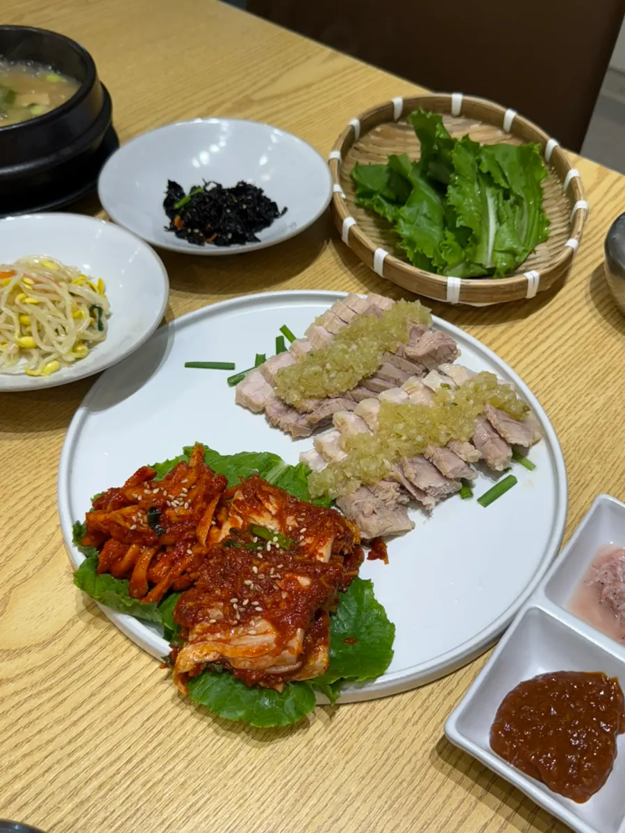 Stir-fried squid mixed-rice combination
