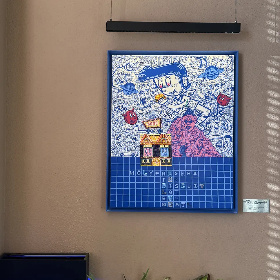 Thoughtfully decorated restaurant interior